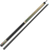 EVO Beast Emerald Cobra Carbon Fiber Pool Cue Stick, Low Deflection Pool Stick with 3/8-8 Pin Joint, 12.5mm Tip, TIME Standard tip, Microfiber Leather Wrap