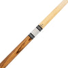 MEUCCI EXOTIC WOOD SERIES CUE STICK ZEBRAWOOD  19.oz