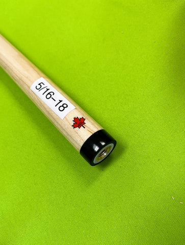 Han's Delta 5/16" x 18  PRO TAPER MAPLE CUE STICK SHAFT