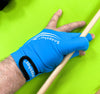 NEW! BRIGHT BLUE SNAPSHOT® PRO SERIES BILLIARD GLOVE-LEFT OR RIGHT HAND