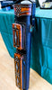Volturi Genuine Leather Hand Tooled Leather Cue Case Sting Ray Accents 4x8