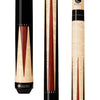 Lucasi Custom LZC41 Black Onyx & Natural Birdseye/Cocobolo Wrapless Cue