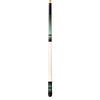 Lucasi Custom LZC48 Imitation Bone & Black/Green Blue Wrapless Cue 19 oz