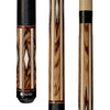 Lucasi Custom LZC33 Maple/Zebrawood & Imitation Bone/Cocobolo Cue with Embossed Leather Wrap 19 oz