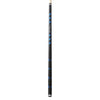 LUCASI LHRV21 RIVAL SERIES POOL CUE Black & Metallic Blue Matte Finish Cue with Rival G5 Grip