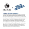 LUCASI LHRV21 RIVAL SERIES POOL CUE Black & Metallic Blue Matte Finish Cue with Rival G5 Grip