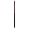 LUCASI LHRV23 RIVAL SERIES Black & Metallic Red Matte Finish Cue with Rival G5 Grip POOL CUE