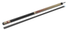 EVO Beast Scarlet Panther Carbon Fiber Pool Cue Stick, Low Deflection Pool Stick with 3/8-8 Pin Joint, 12.5mm Tip, TIME Standard tip, Microfiber Leather Wrap