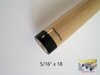 NEW!  SNAPSHOT® 5/16" x 18 Pro Taper Maple Cue Stick Shaft