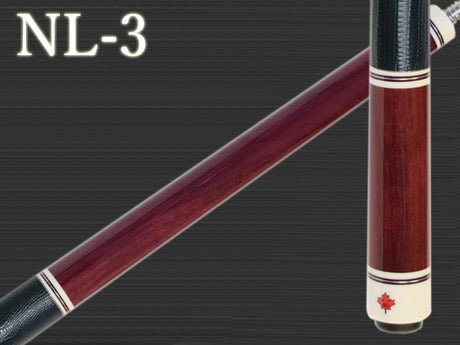 DELTA NL-3 RENGAS WOOD 2 PIECE CUE 19 oz W/MATCHING JOINT PROTECTORS